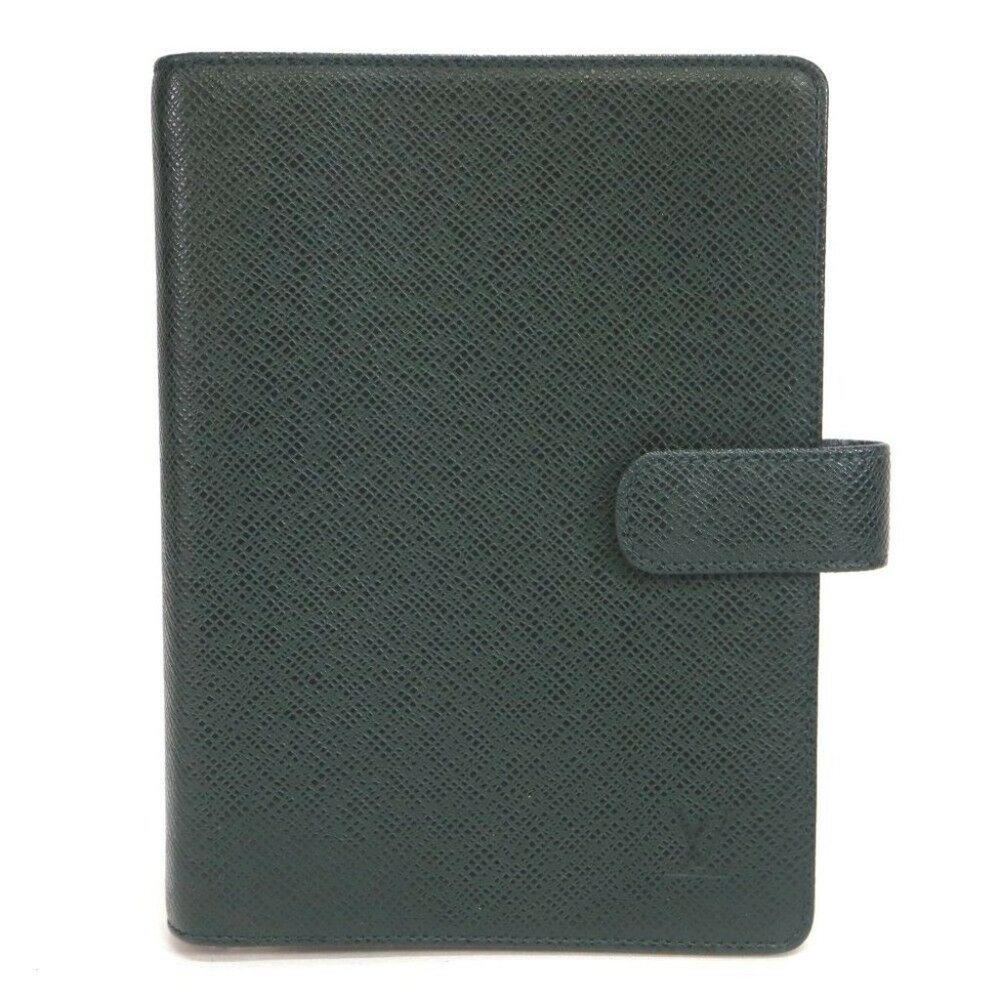 LOUIS VUITTON Taiga Black Diary Cover 11448